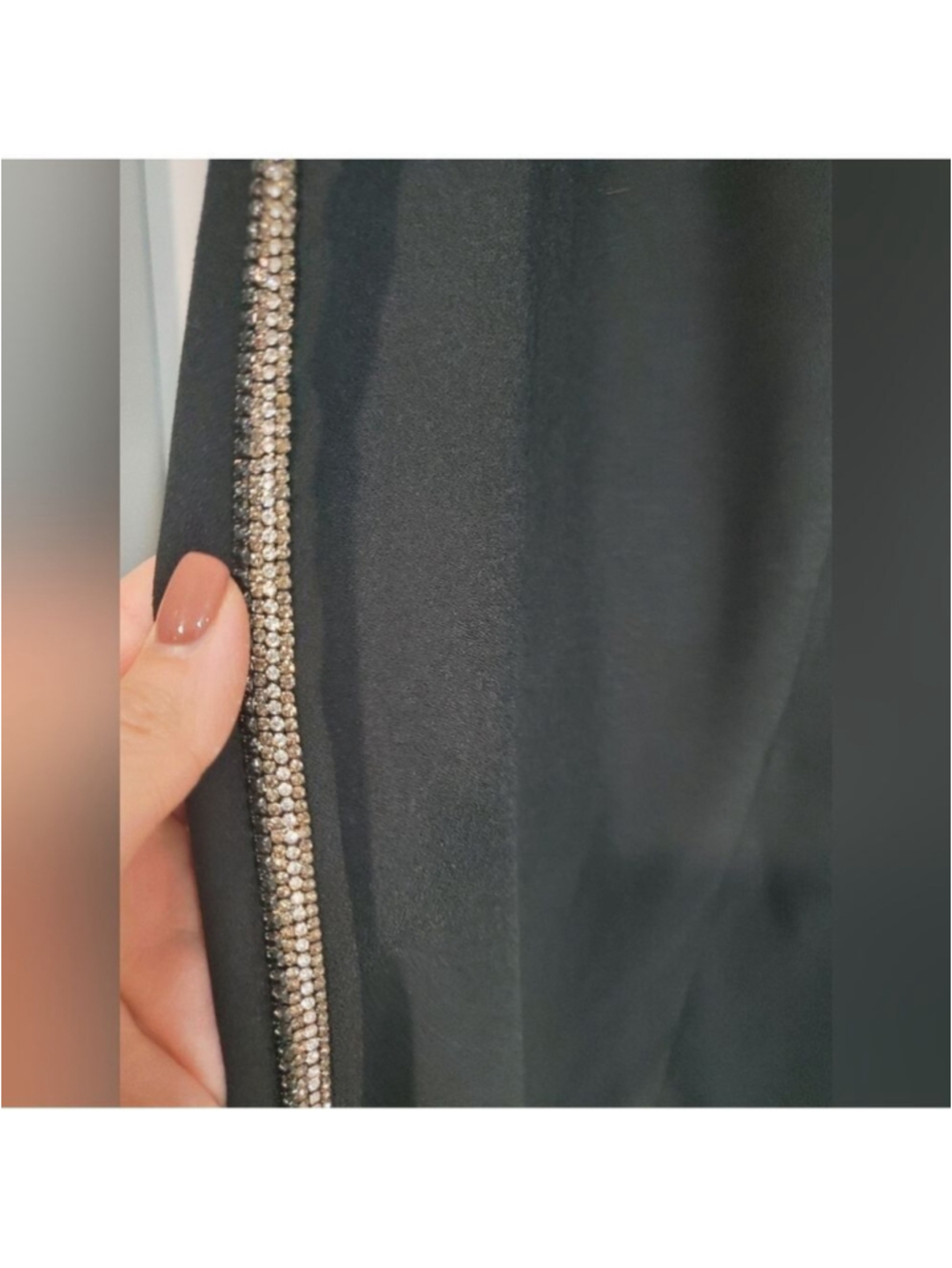 Dynamite V Neckline Dress with Rhinestones - Picture 13 of 16